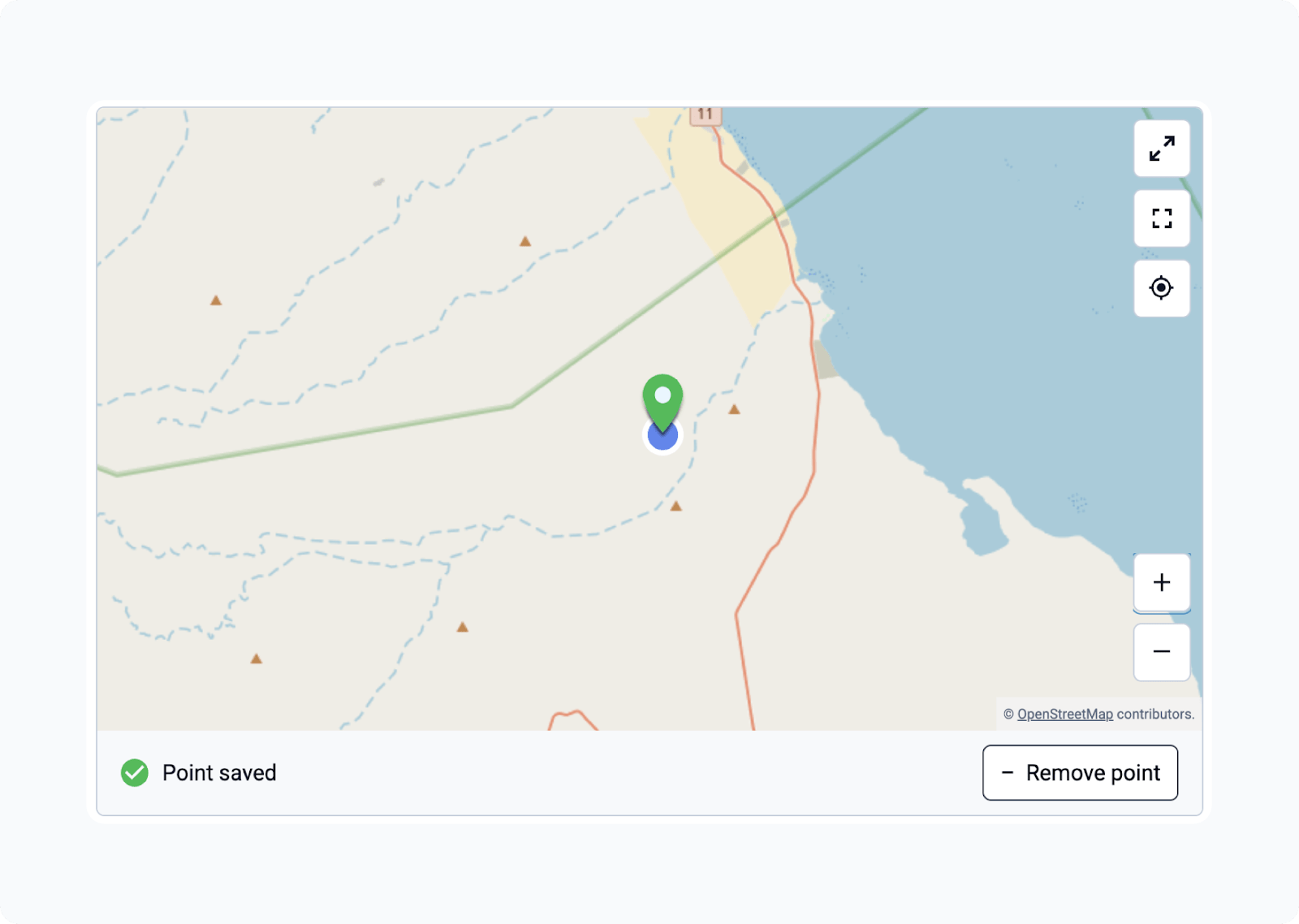 Web forms geopoint with maps appearance